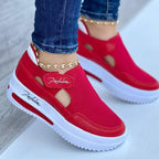 Ademende dames meshsneakers