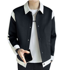 Heren patchworkjack