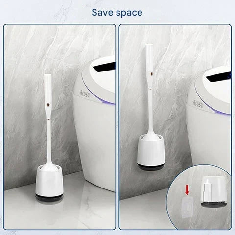 Elektrische uv-toiletborstel met dubbele kop
