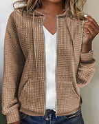 Casual comfort damesvest met zakken en trekkoorden — afbeelding 24
