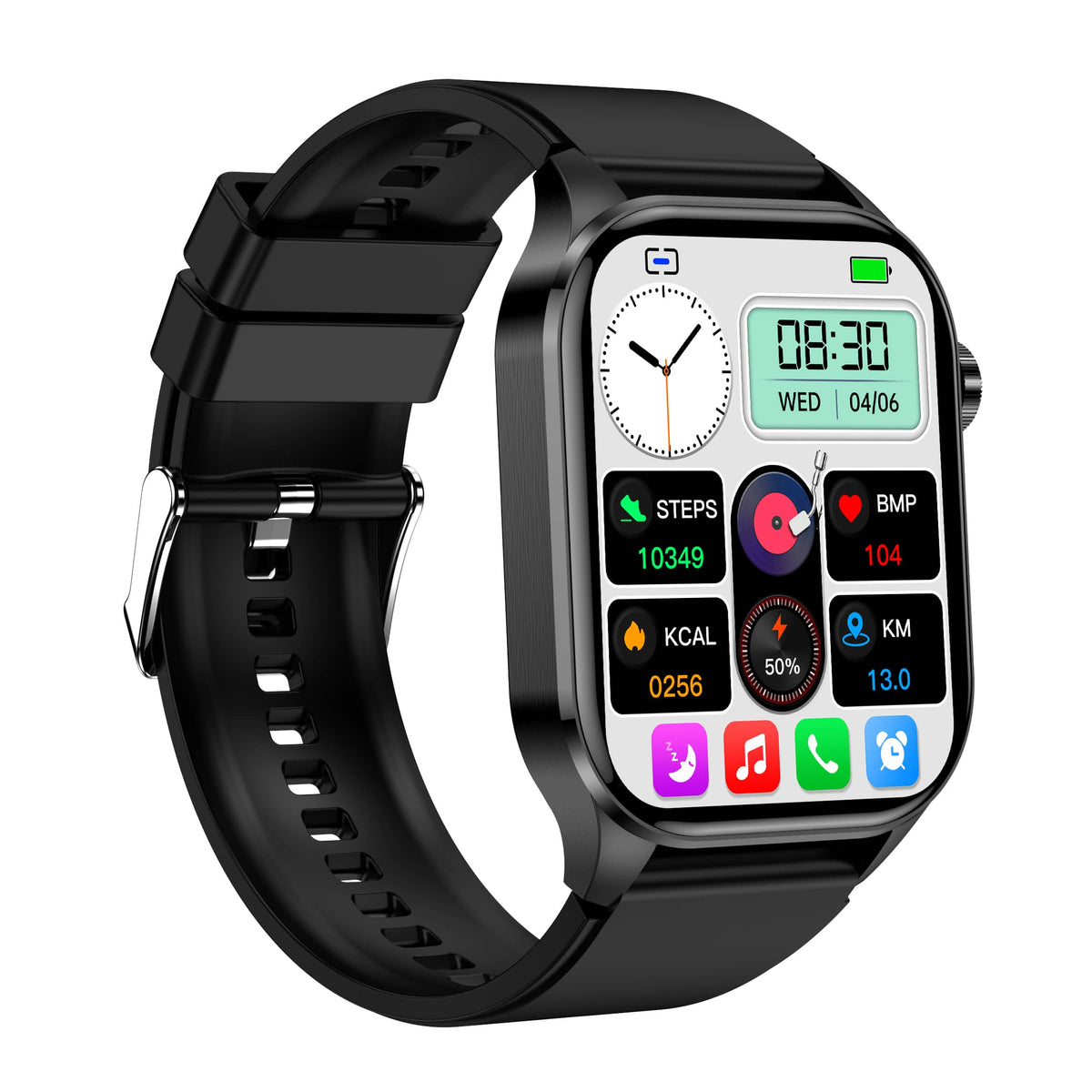 Geavanceerde gezondheid & fitness smartwatch
