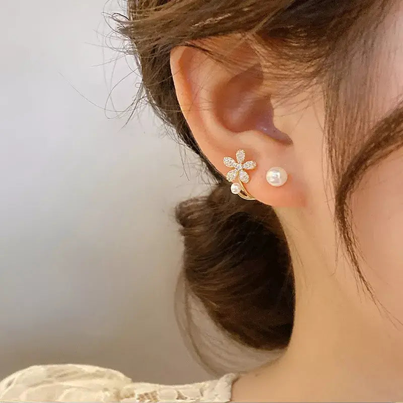 Stud oorbellen Crystal studs — afbeelding 15