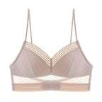 Low back wireless bra