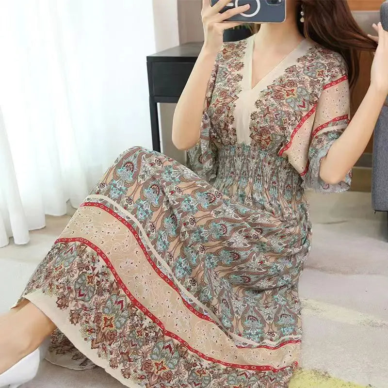 Mia maxi-jurk