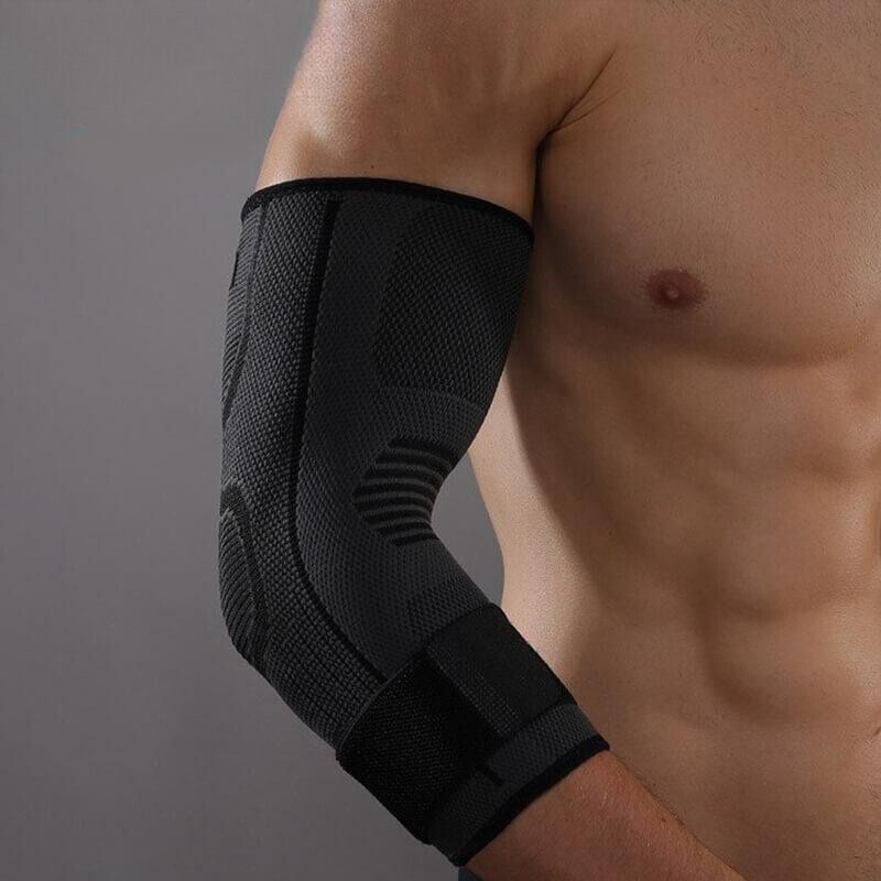 3D elleboogbandage voor dekompressie en ondersteuning
