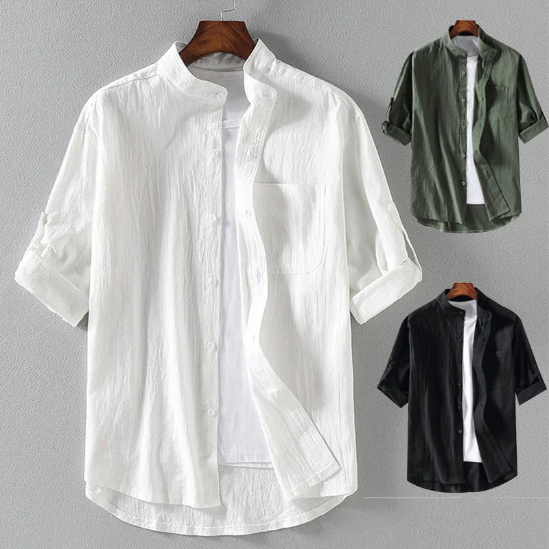 Plus size overhemd