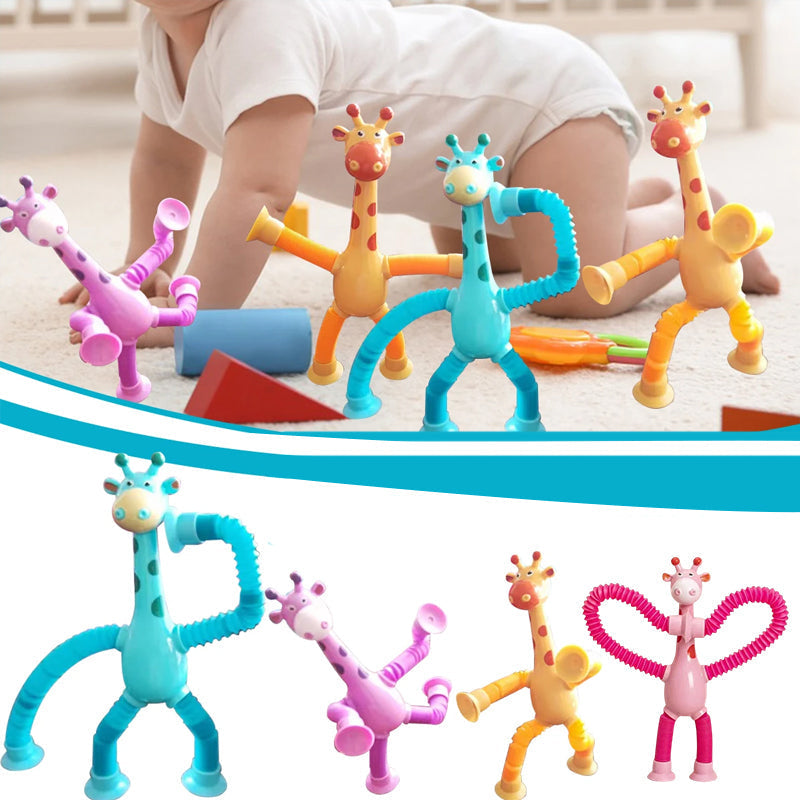 Flexibel giraffe speelgoed met zuignap — afbeelding 23