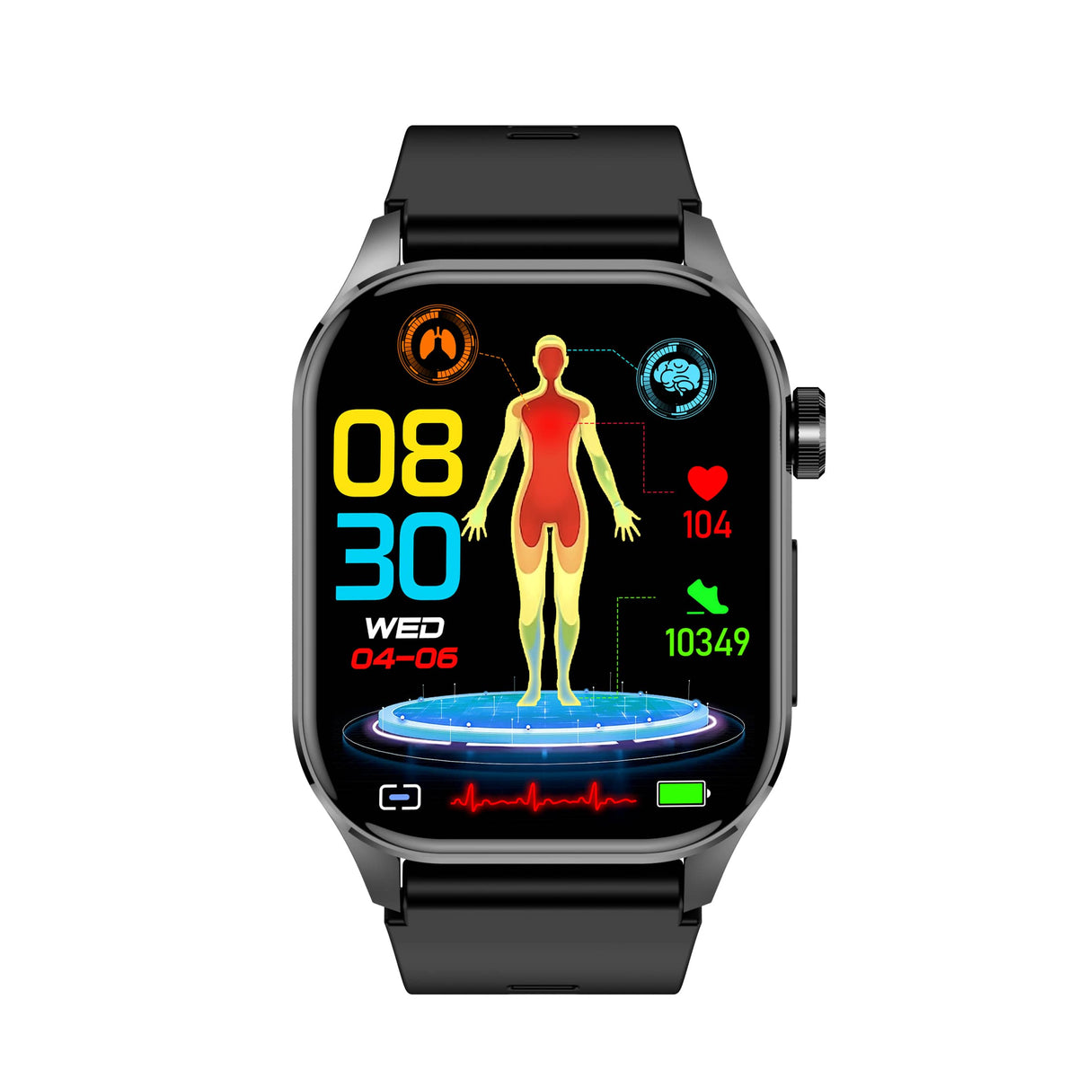 Geavanceerde gezondheid & fitness smartwatch