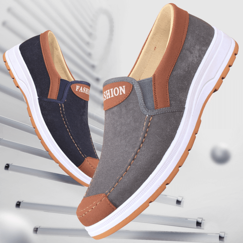 Heren slip-on canvas schoenen