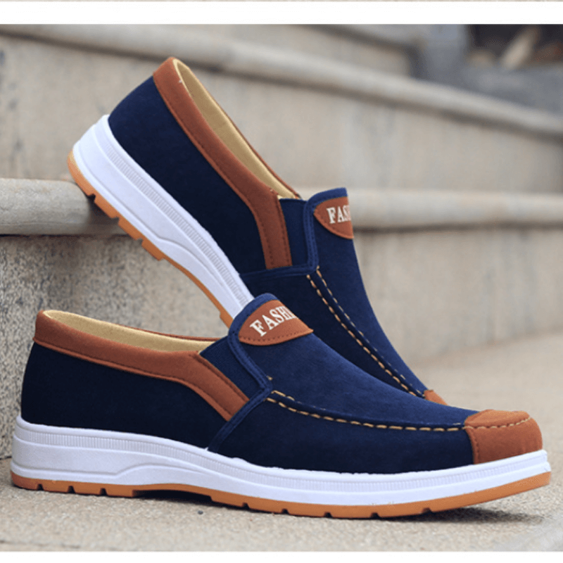 Heren slip-on canvas schoenen