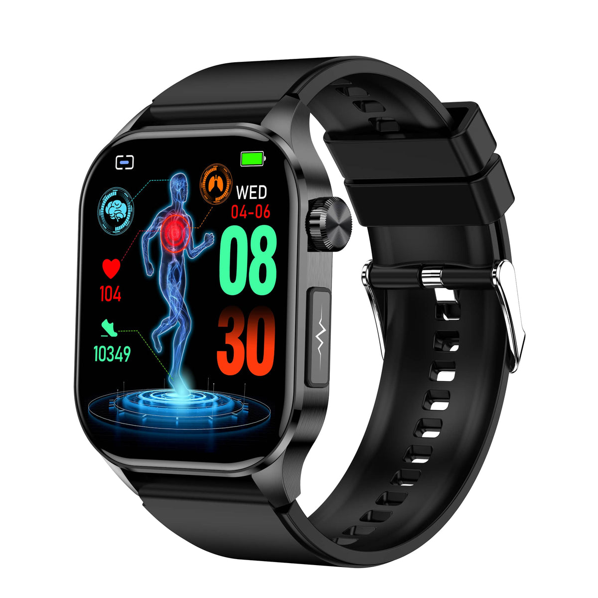 Geavanceerde gezondheid & fitness smartwatch