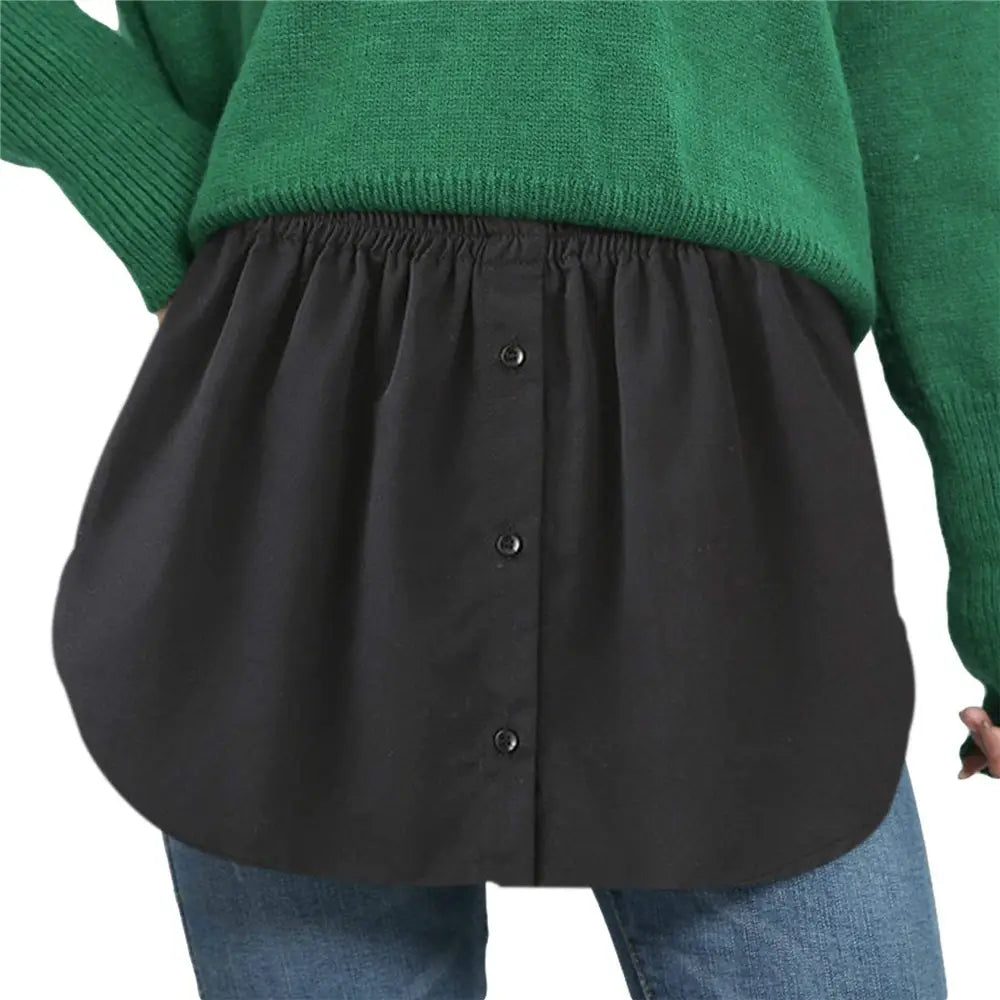 Dames shirtverlenger met elastische tailleband — afbeelding 43