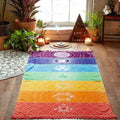 Chakra mandala wandtapijt