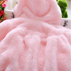 Kinderhoodie met konijnmotief