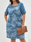 Eva plus-size jurk