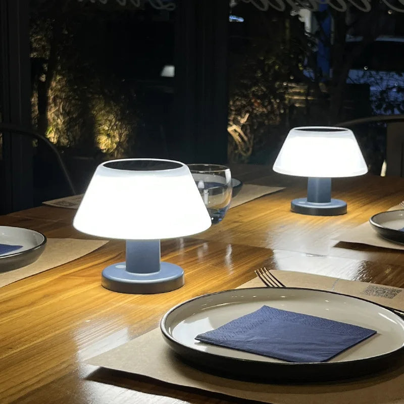 Zonne-energie tafellamp – Liva