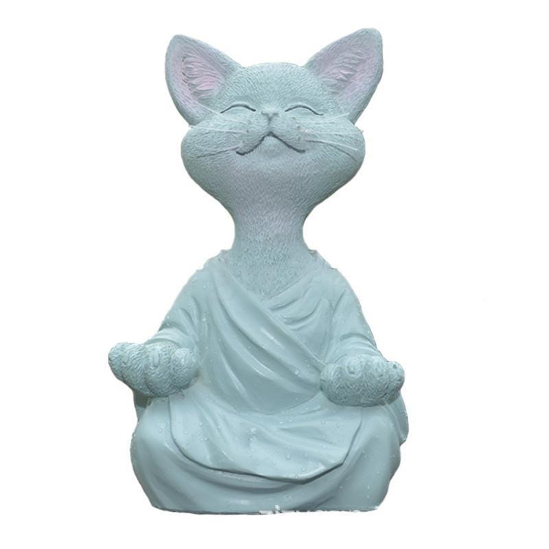 Boeddha-kattenbeeldje