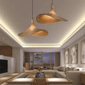 Rieten hanglamp