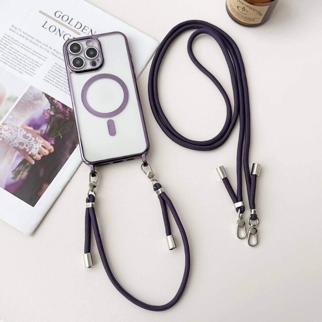 MagSafe schoudertas voor iphone met draagriem – halo