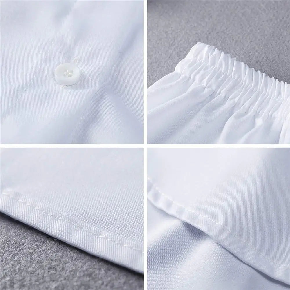 Dames shirtverlenger met elastische tailleband