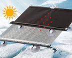 Warmte-Isolatie auto zonnescherm – materiaal: PVC — afbeelding 1