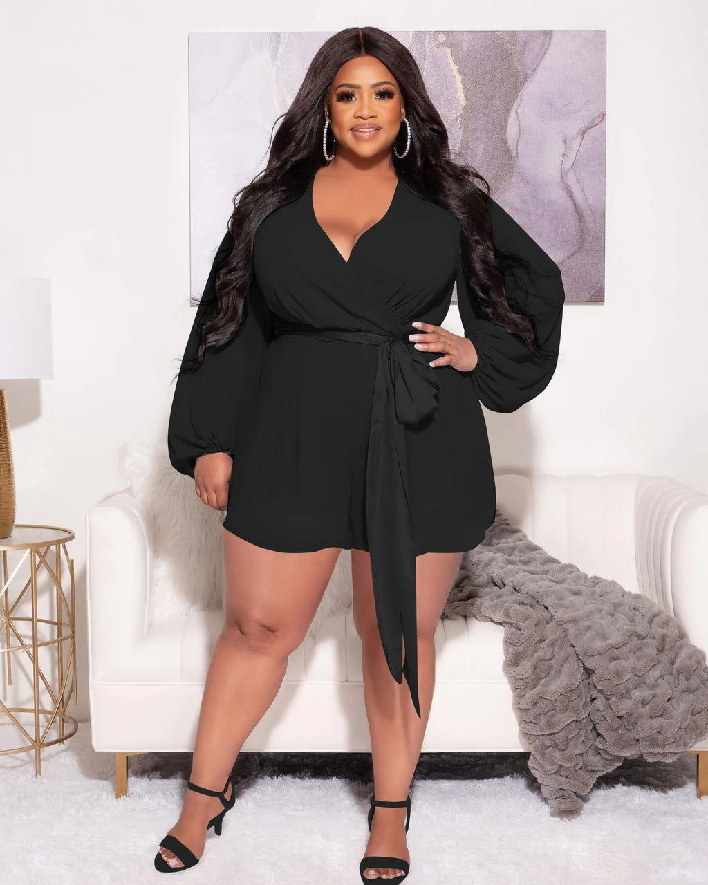 Zenna plus size playsuit