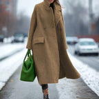 Dames winterjas met moderne pasvorm — afbeelding 16