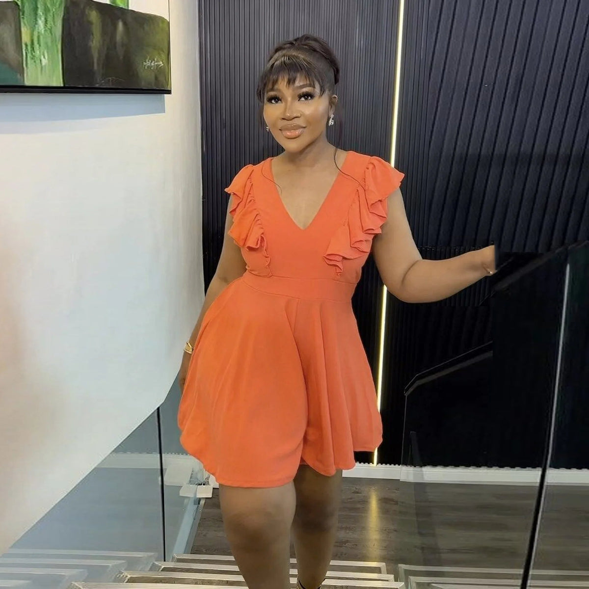 Linde plus size playsuit