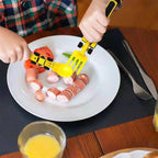 Bulldozer kinderbestek set