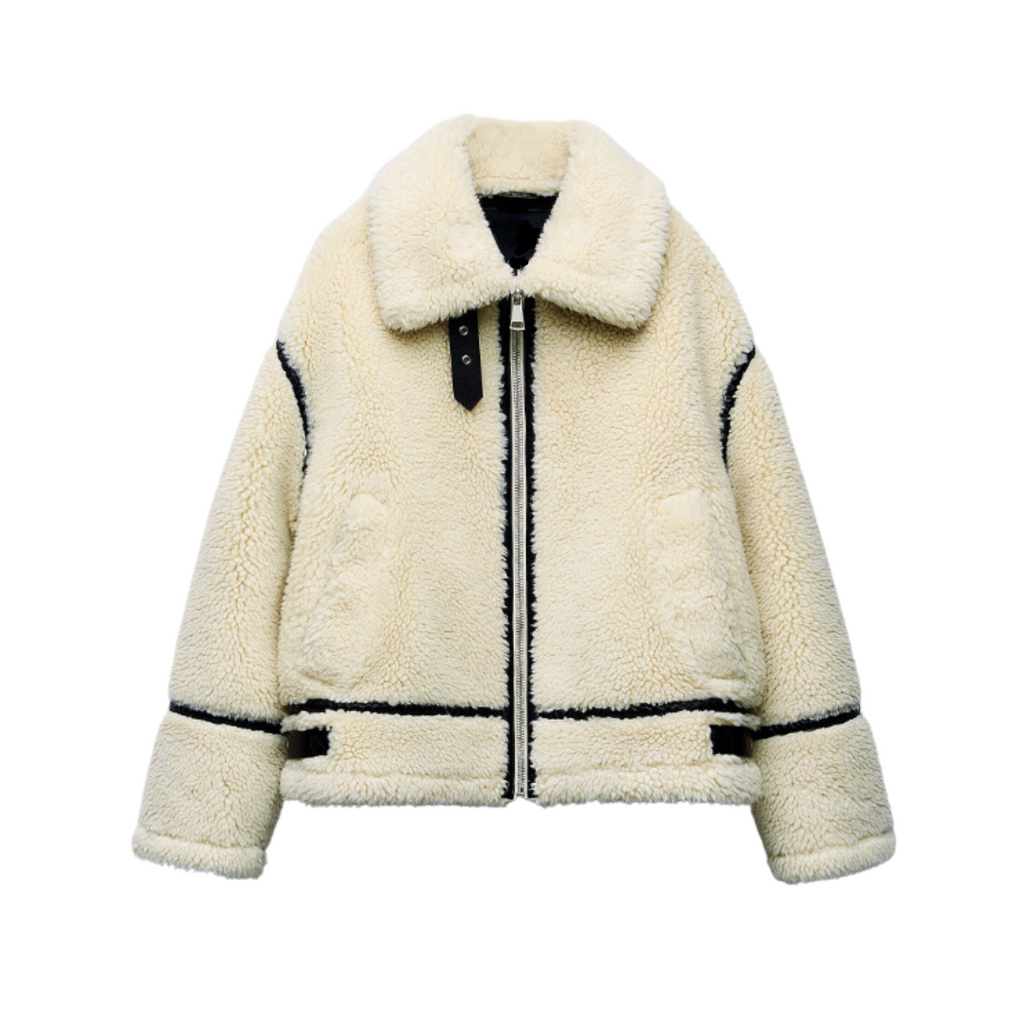 Teddy pilotenjas - dilara – warm, oversized &