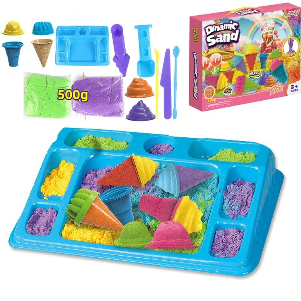 Kinetisch zand speelset