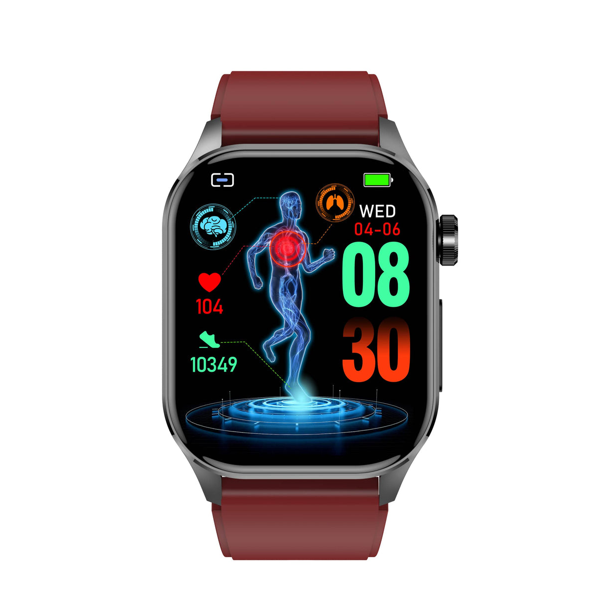 Geavanceerde gezondheid & fitness smartwatch