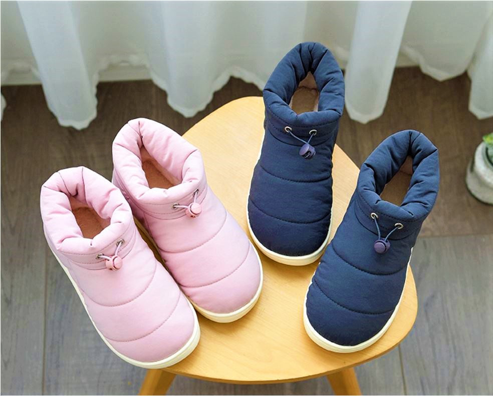 Warme schoenen met antislipzool