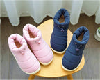 Warme schoenen met antislipzool