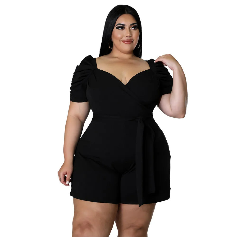 Merel plus size playsuit