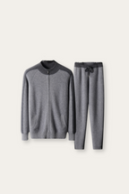 Grijze kasjmier merinowol set