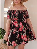 Lolita off-shoulder zomerjurk