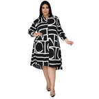 Georgia plus-size jurk
