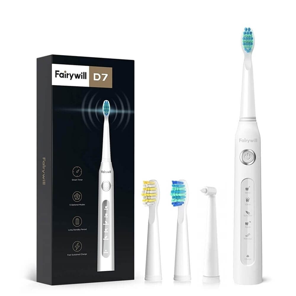 Oplaadbare sonische elektrische tandenborstel Fairywill