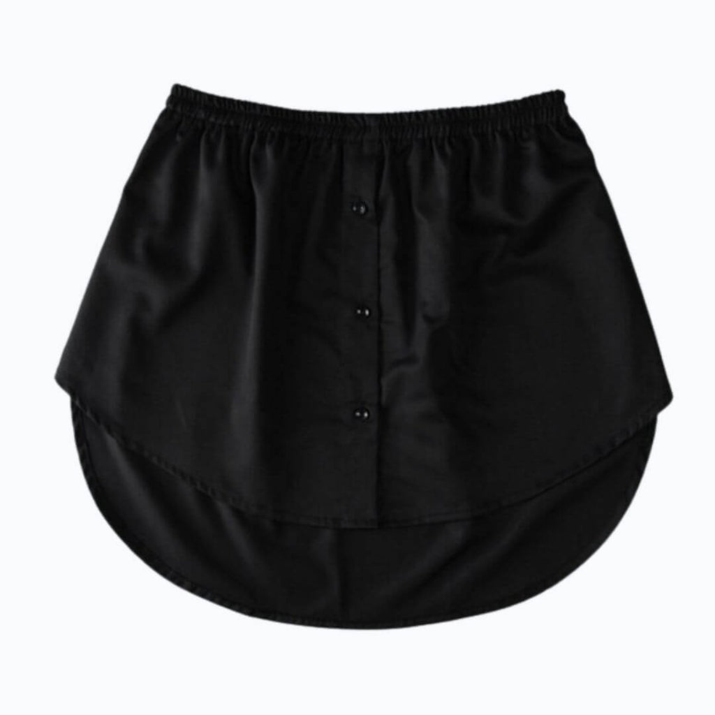 Dames shirtverlenger met elastische tailleband