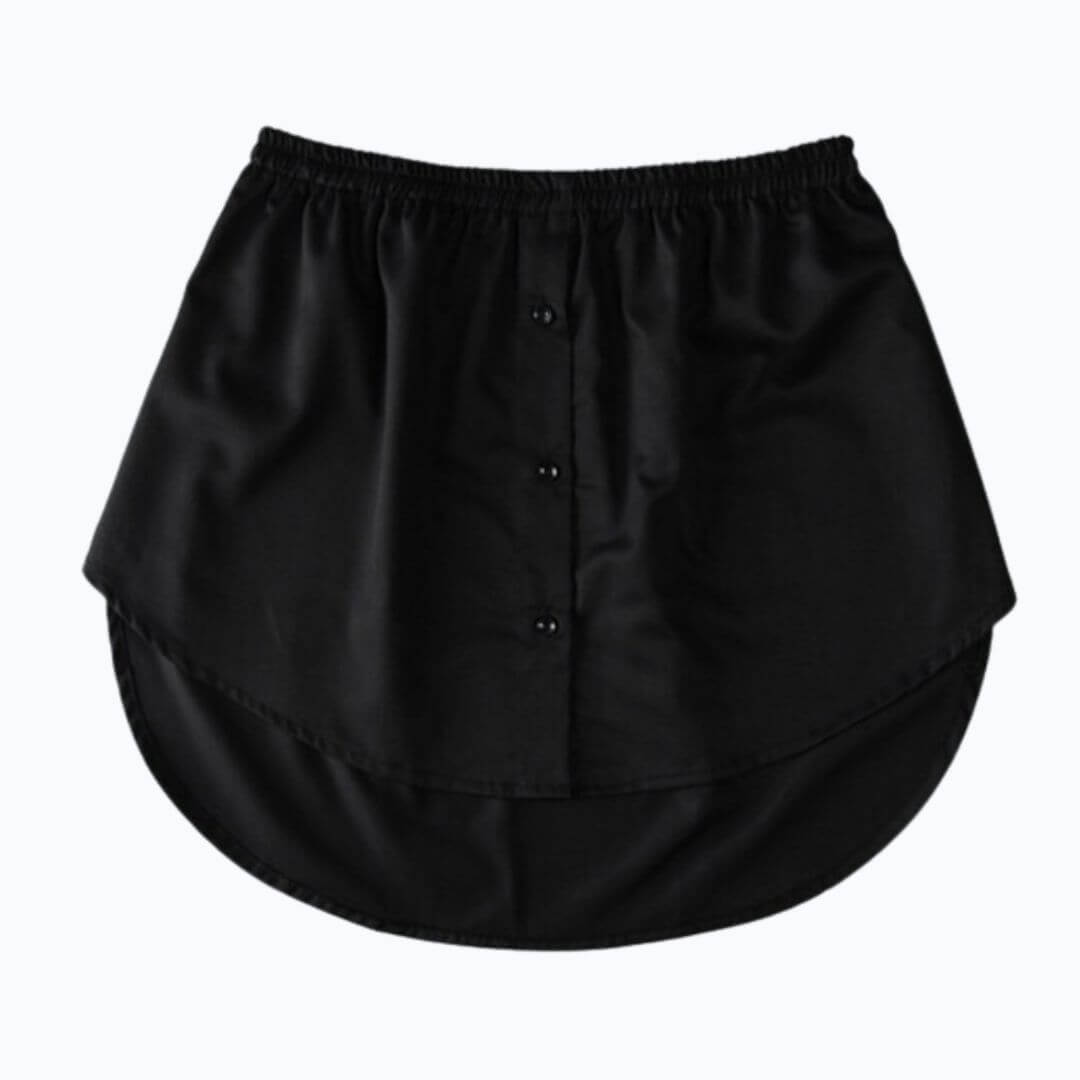 Dames shirtverlenger met elastische tailleband