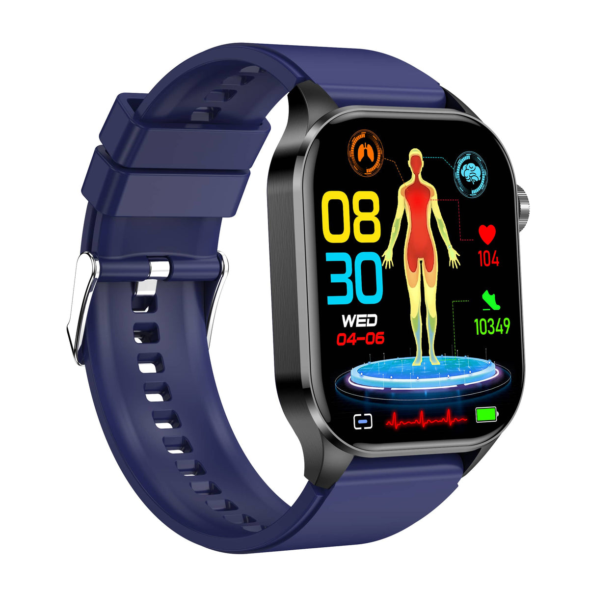 Geavanceerde gezondheid & fitness smartwatch