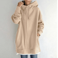 Damesvest met capuchon