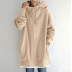 Damesvest met capuchon