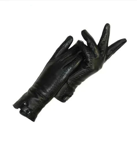Vintage leren dames handschoenen