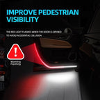 Safety light strips