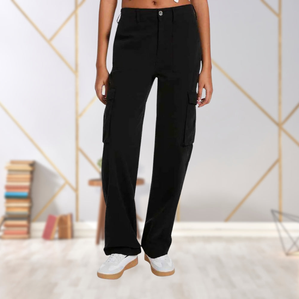 Slim-Fit dames cargobroek