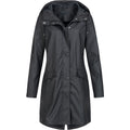Dames regenjas met capuchon