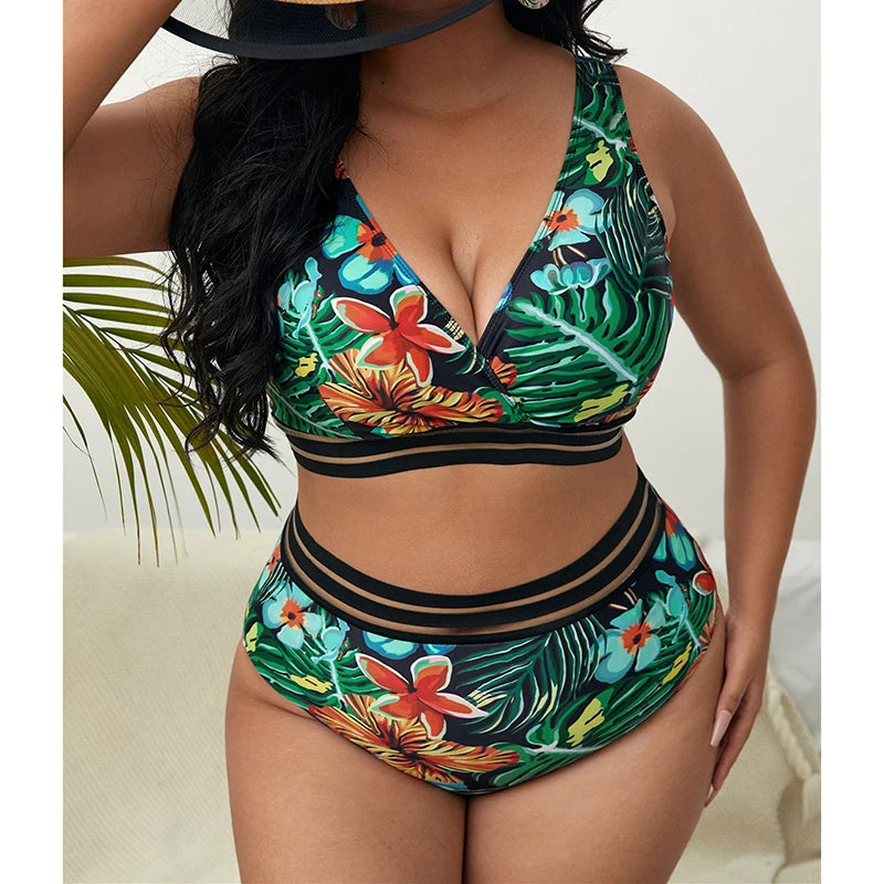 Krisell pus-size push-up bikini