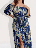 Matilde plus-size maxi-jurk